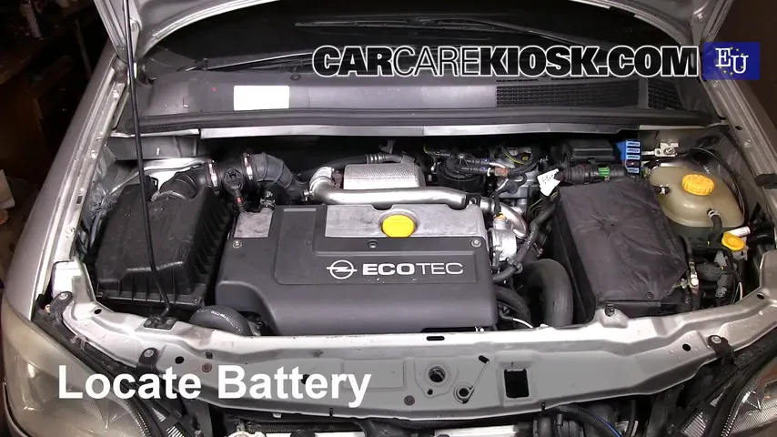 2000 Opel Zafira DTI Life 2.0L 4 Cyl. Turbo Diesel Battery